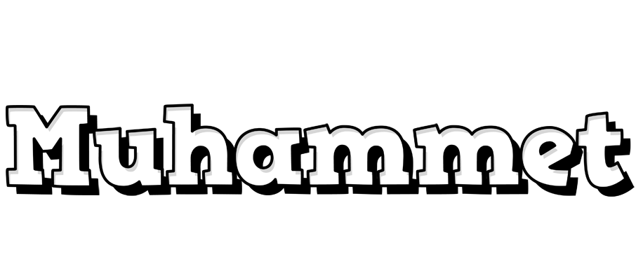 Muhammet snowing logo