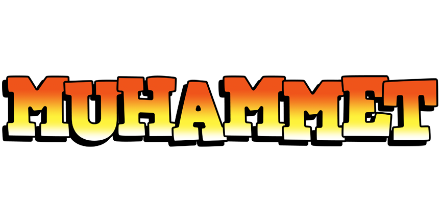Muhammet sunset logo