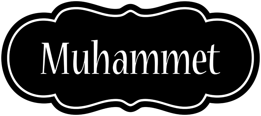 Muhammet welcome logo