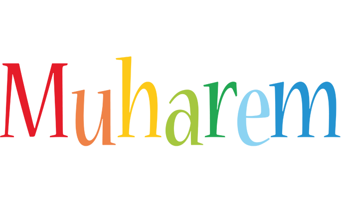 Muharem birthday logo