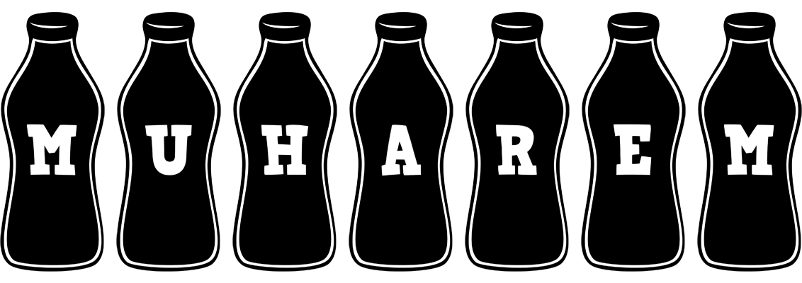 Muharem bottle logo