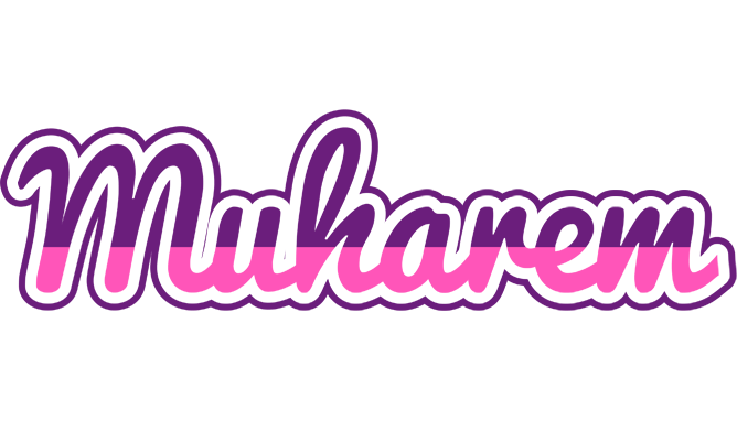 Muharem cheerful logo
