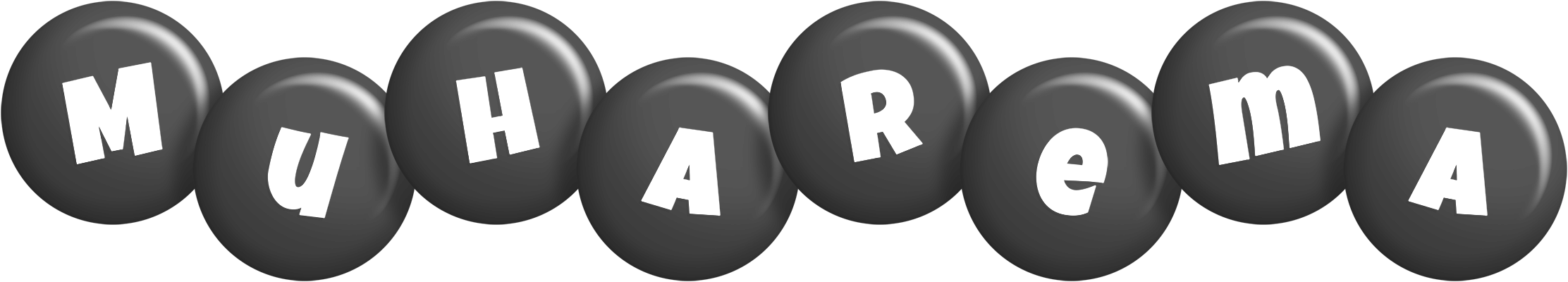 Muharema candy-black logo