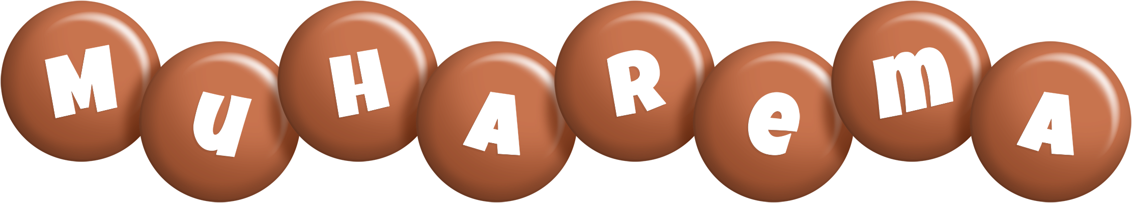 Muharema candy-brown logo