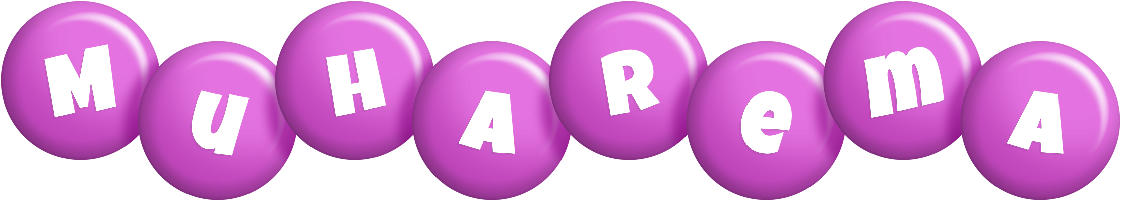 Muharema candy-purple logo