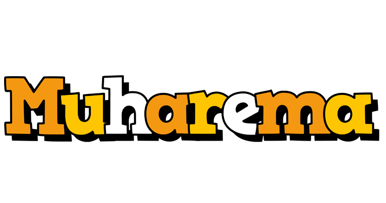 Muharema cartoon logo