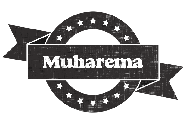 Muharema grunge logo