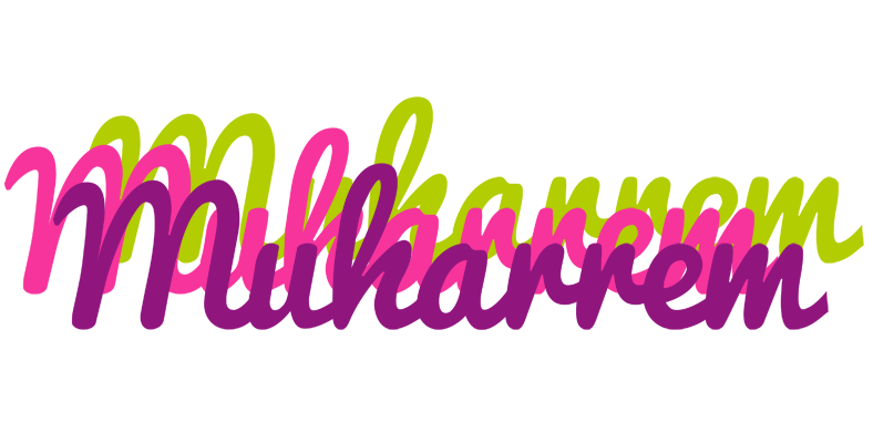 Muharrem flowers logo