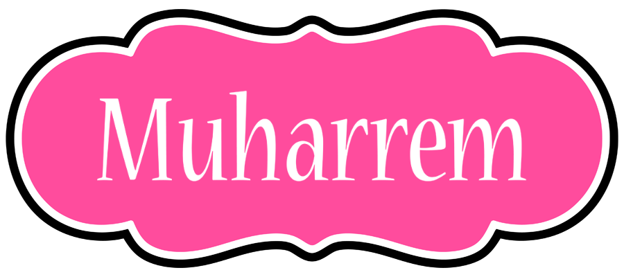 Muharrem invitation logo