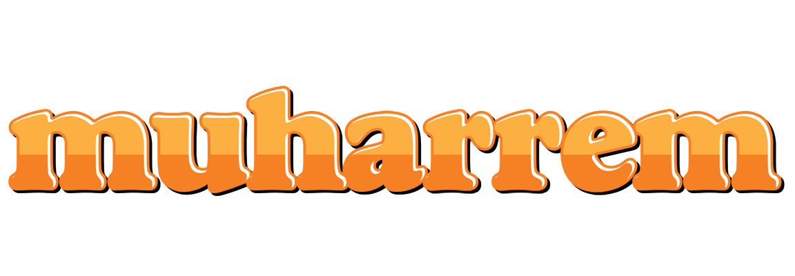 Muharrem orange logo