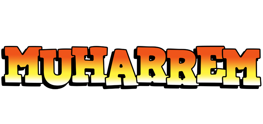 Muharrem sunset logo