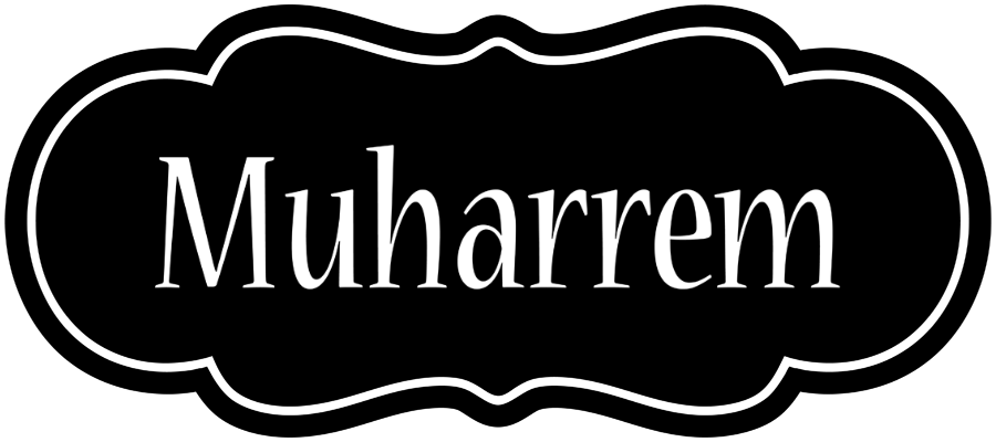 Muharrem welcome logo