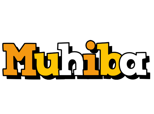 Muhiba cartoon logo