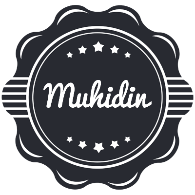 Muhidin badge logo