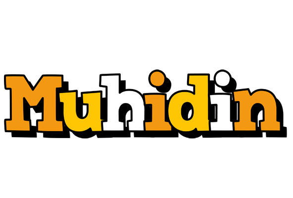 Muhidin cartoon logo