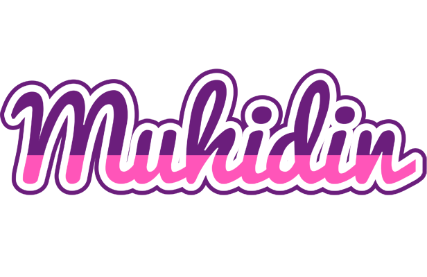 Muhidin cheerful logo