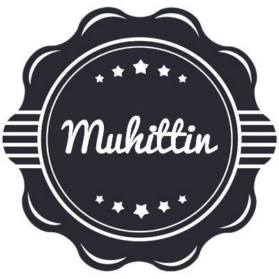 Muhittin badge logo