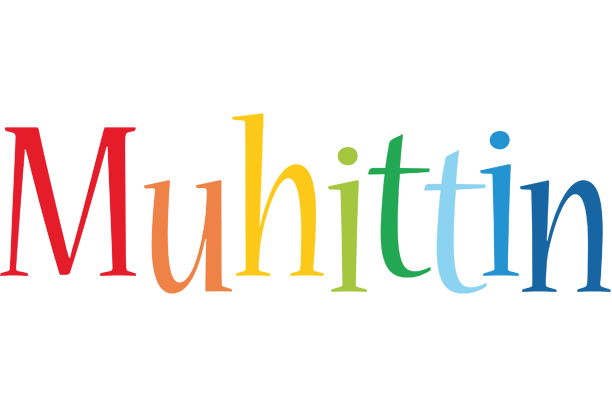 Muhittin birthday logo