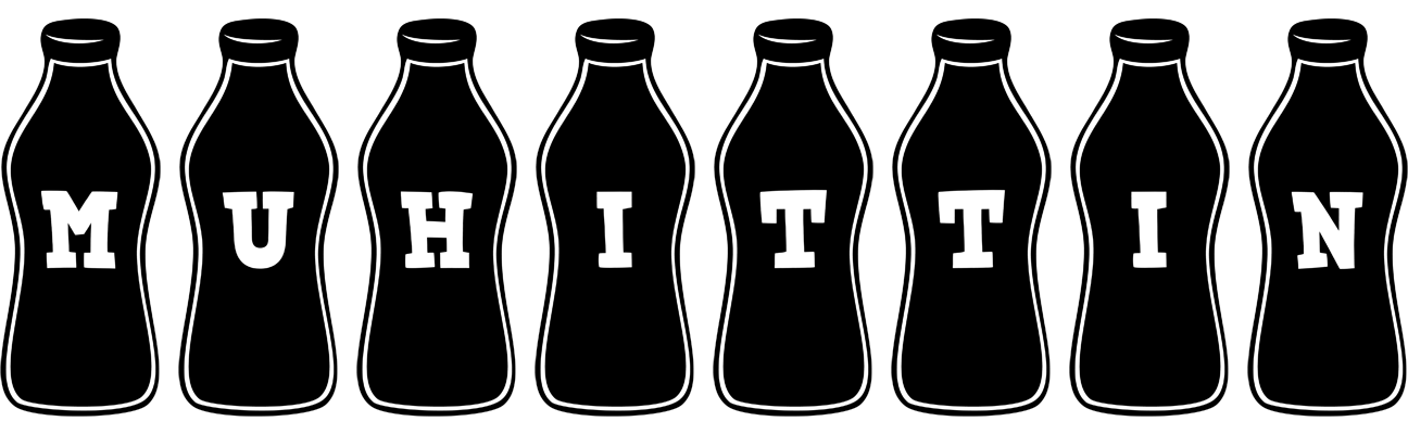 Muhittin bottle logo