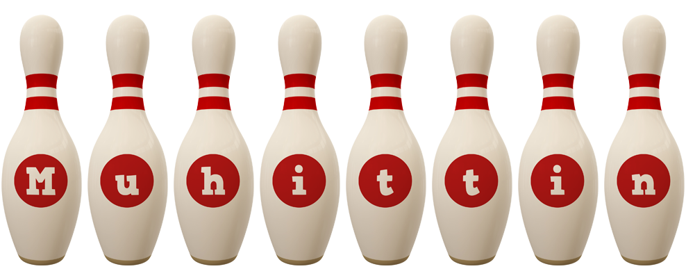Muhittin bowling-pin logo