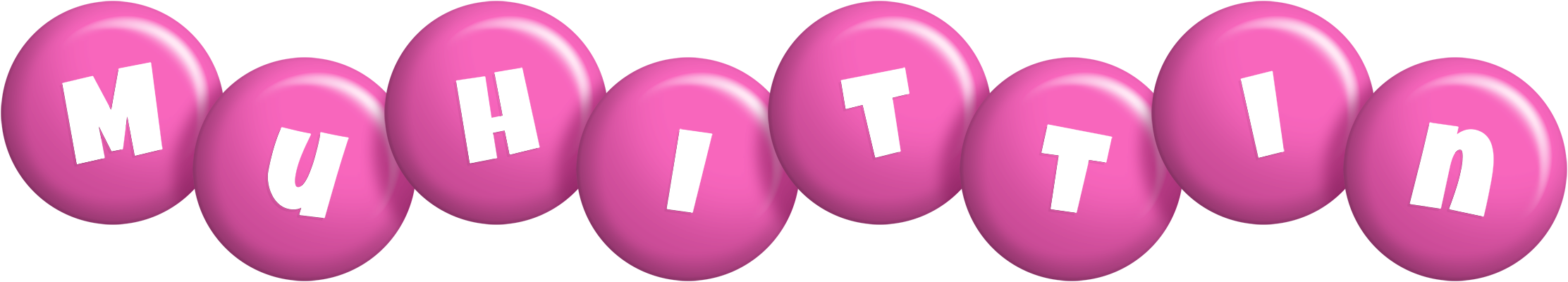 Muhittin candy-pink logo