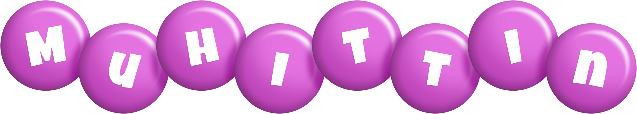 Muhittin candy-purple logo