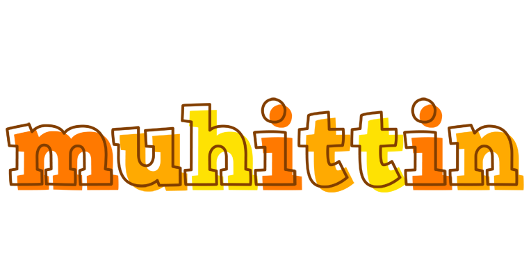 Muhittin desert logo