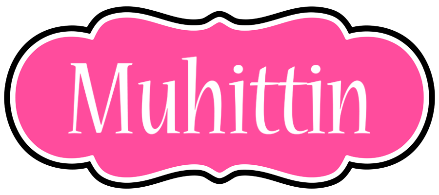 Muhittin invitation logo
