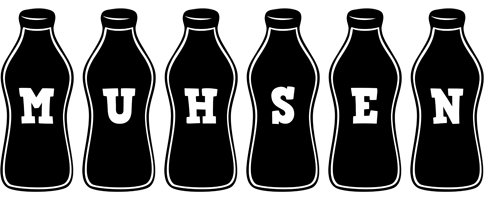 Muhsen bottle logo