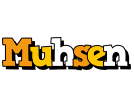 Muhsen cartoon logo