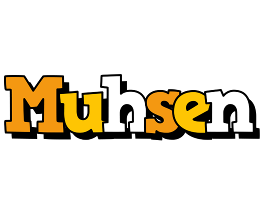 Muhsen cartoon logo