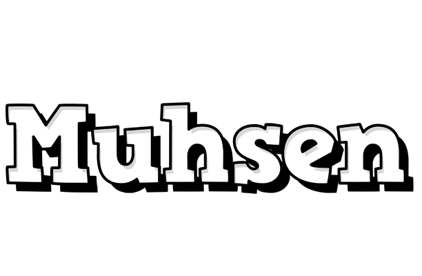Muhsen snowing logo