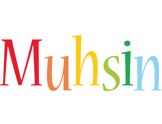 Muhsin birthday logo