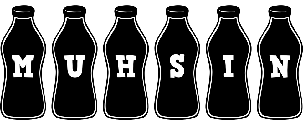 Muhsin bottle logo