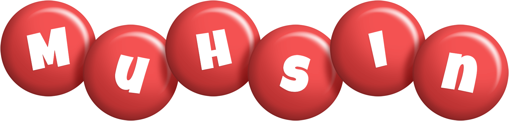 Muhsin candy-red logo