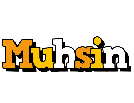 Muhsin cartoon logo