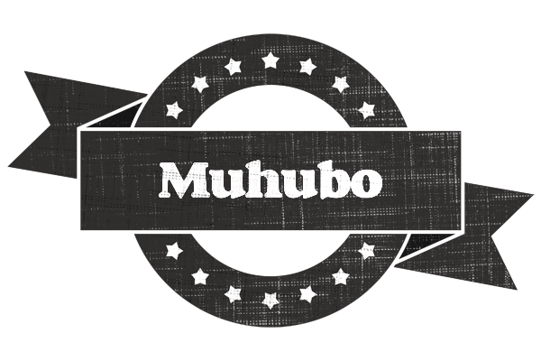 Muhubo grunge logo