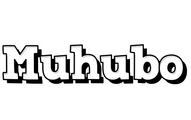 Muhubo snowing logo
