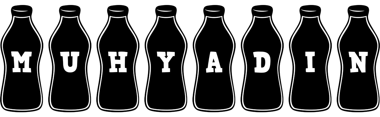 Muhyadin bottle logo