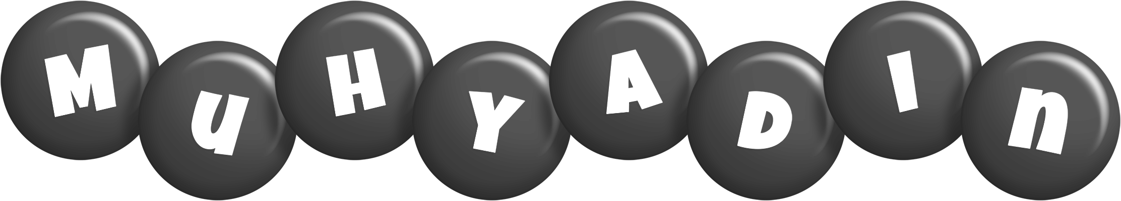 Muhyadin candy-black logo
