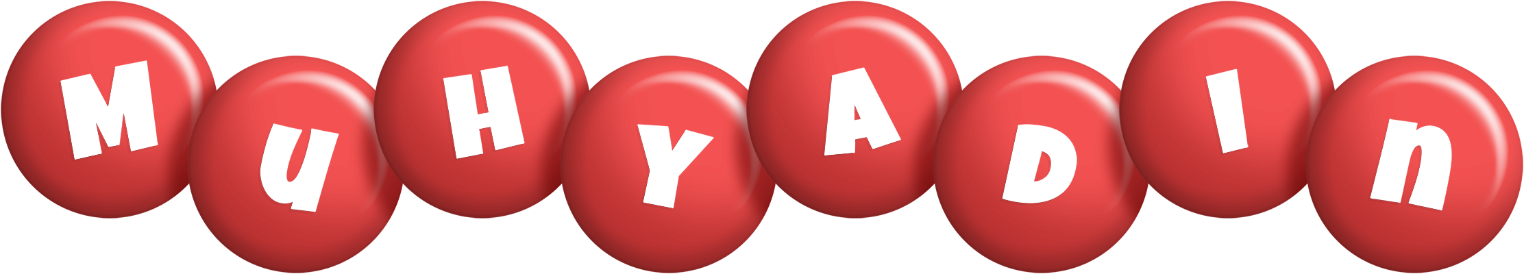Muhyadin candy-red logo