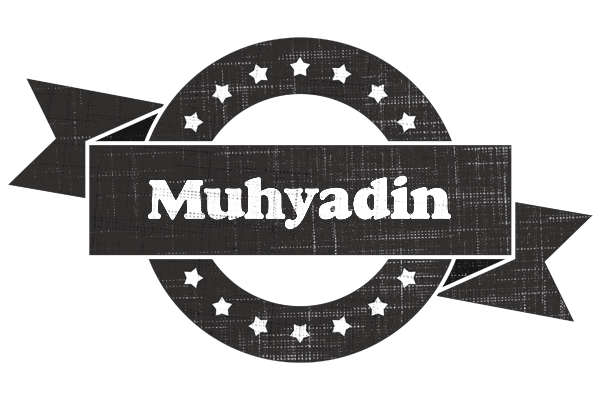 Muhyadin grunge logo