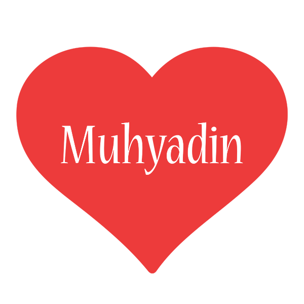 Muhyadin love logo