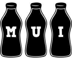 Mui bottle logo