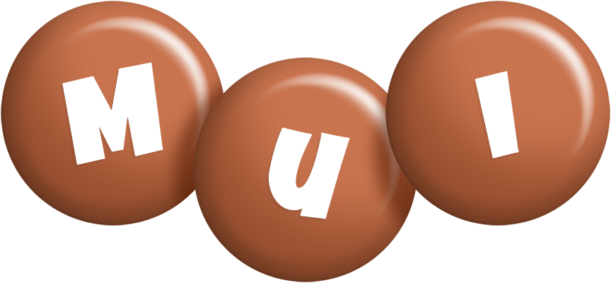 Mui candy-brown logo