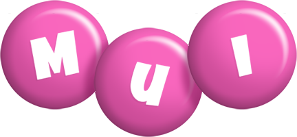 Mui candy-pink logo