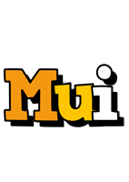 Mui cartoon logo
