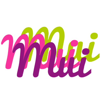 Mui flowers logo