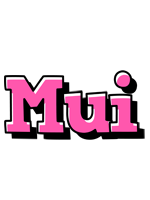 Mui girlish logo