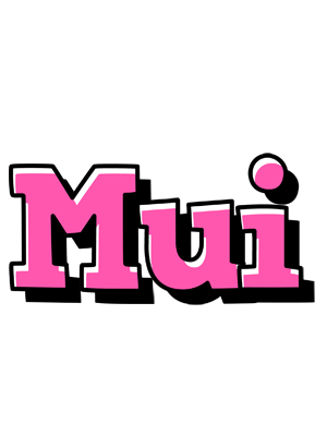 Mui girlish logo